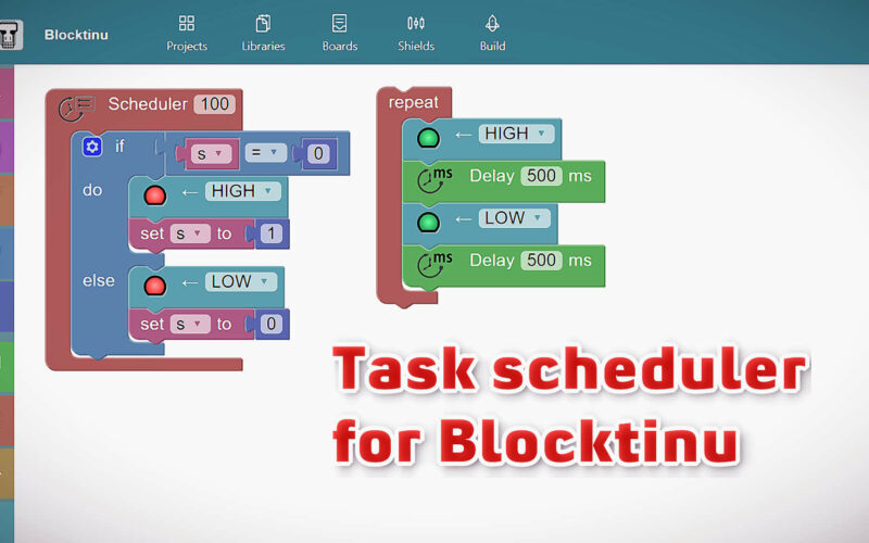 Scheduler for parallel tasks - New experimental feature
